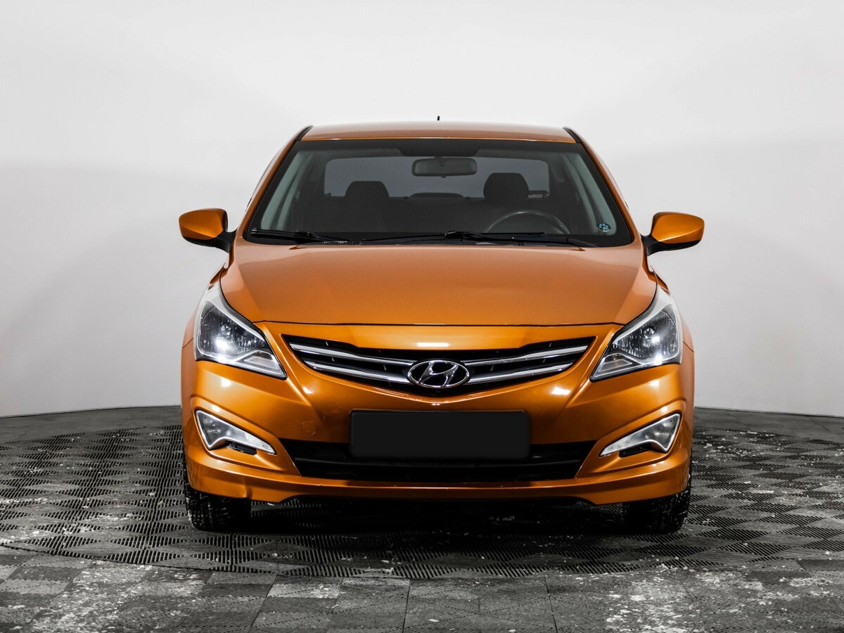 Hyundai Solaris б/у, 2014, Автоматическая. Фото: #1