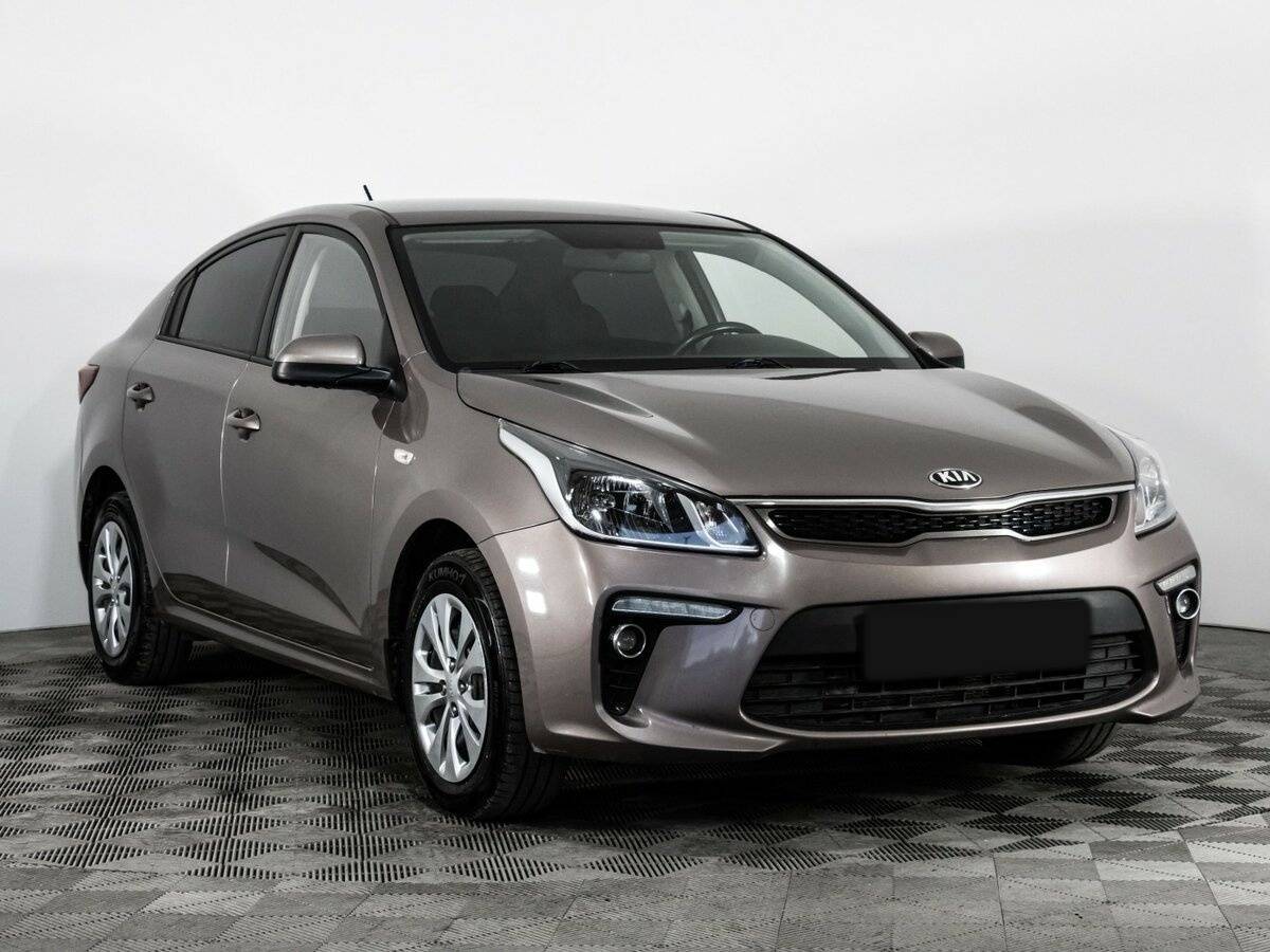 Kia Rio б/у, 2018, Автоматическая. Фото: #2