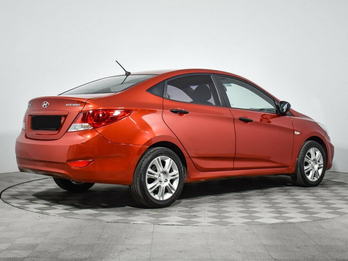 Hyundai Solaris б/у, 2012, Автоматическая. Фото: #4