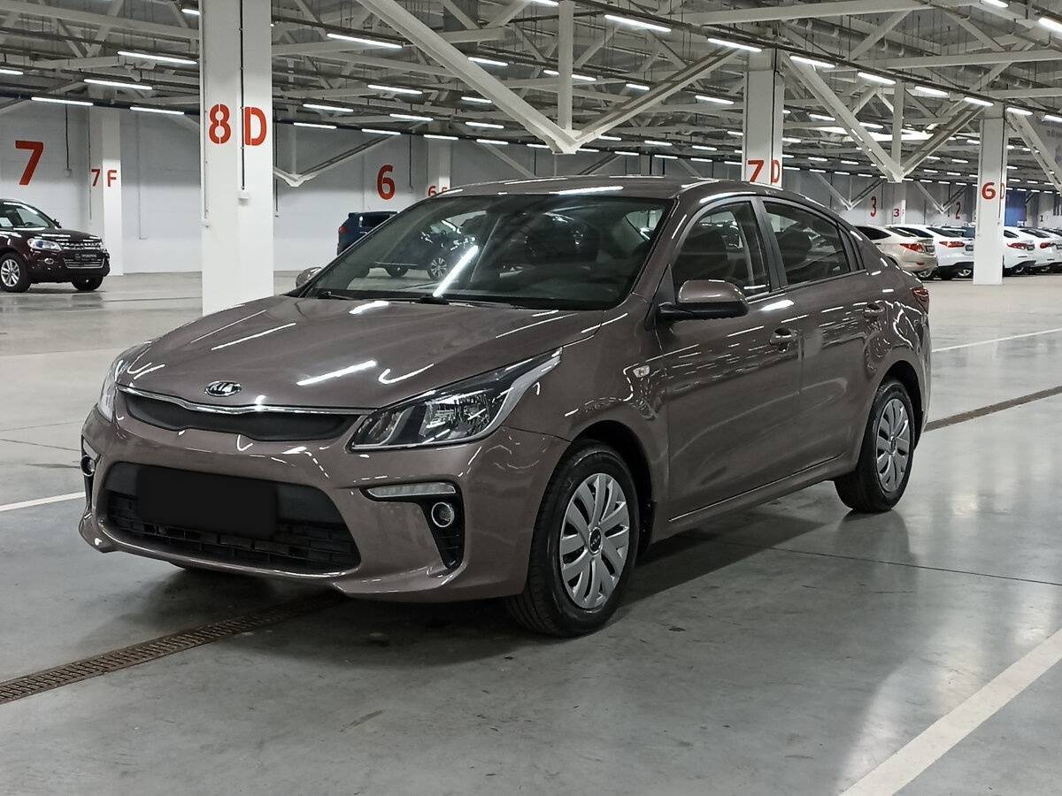 Kia Rio б/у, 2018, Механическая. Фото: #0