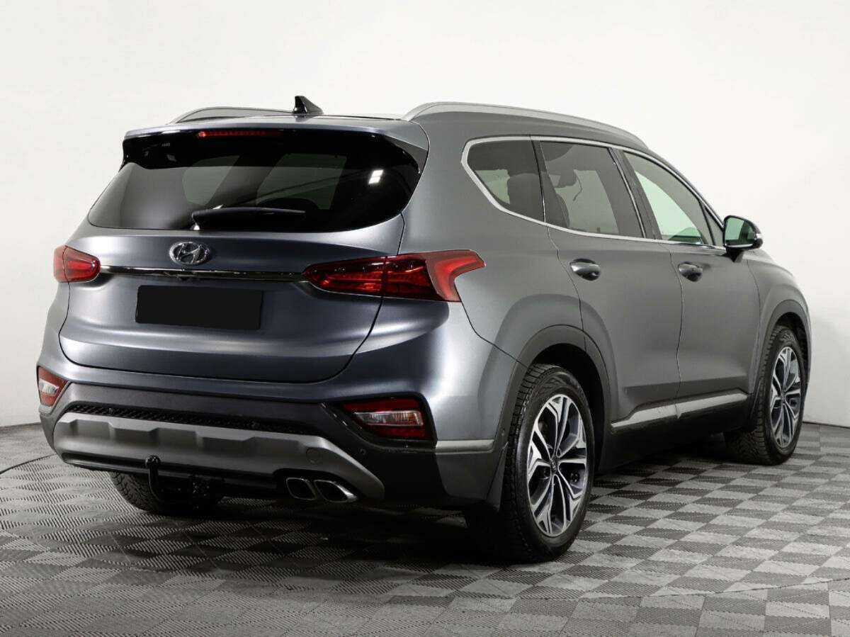 Hyundai Santa Fe б/у, 2018, Автоматическая. Фото: #3