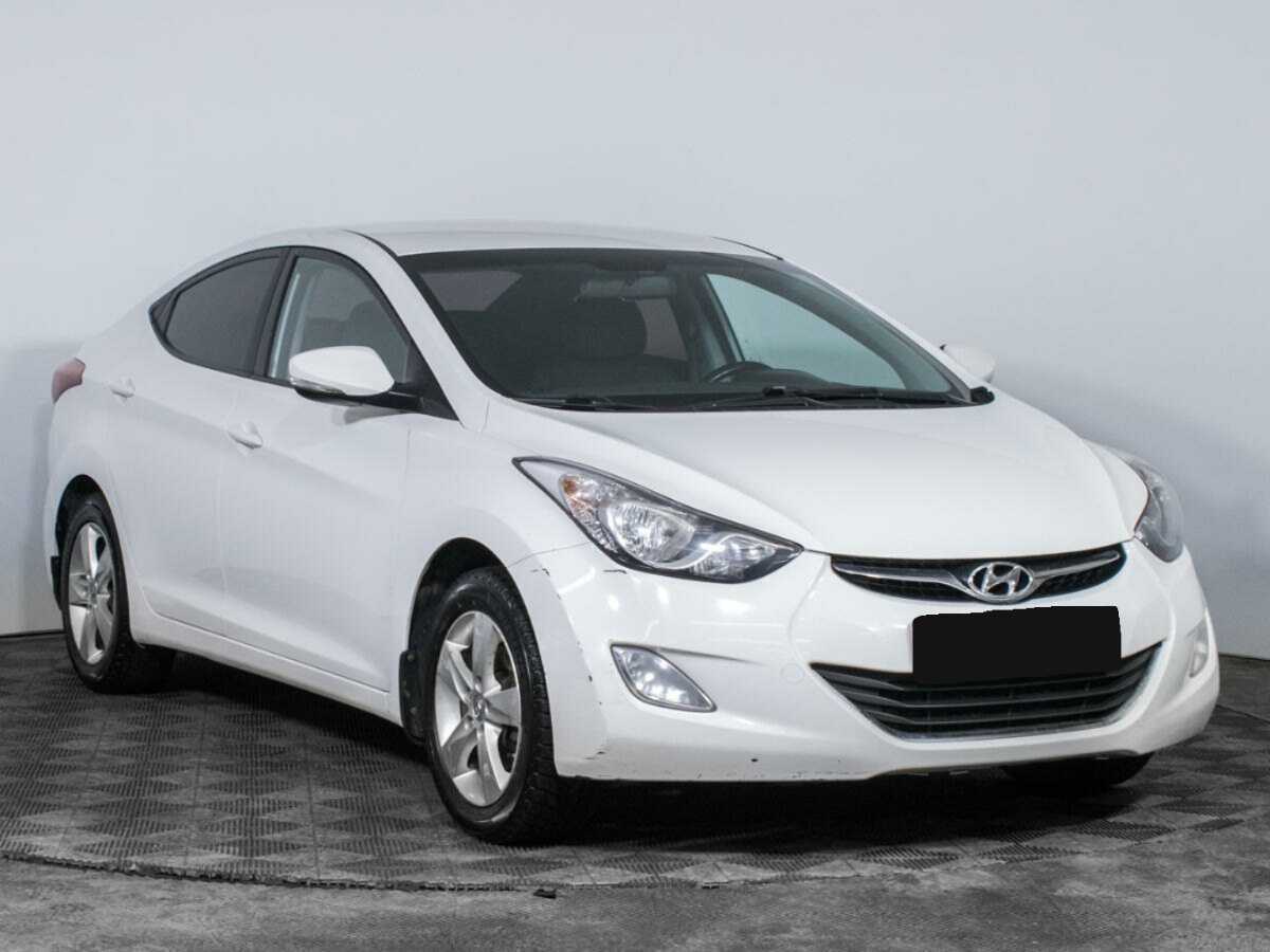 Hyundai Elantra б/у, 2013, Автоматическая. Фото: #2