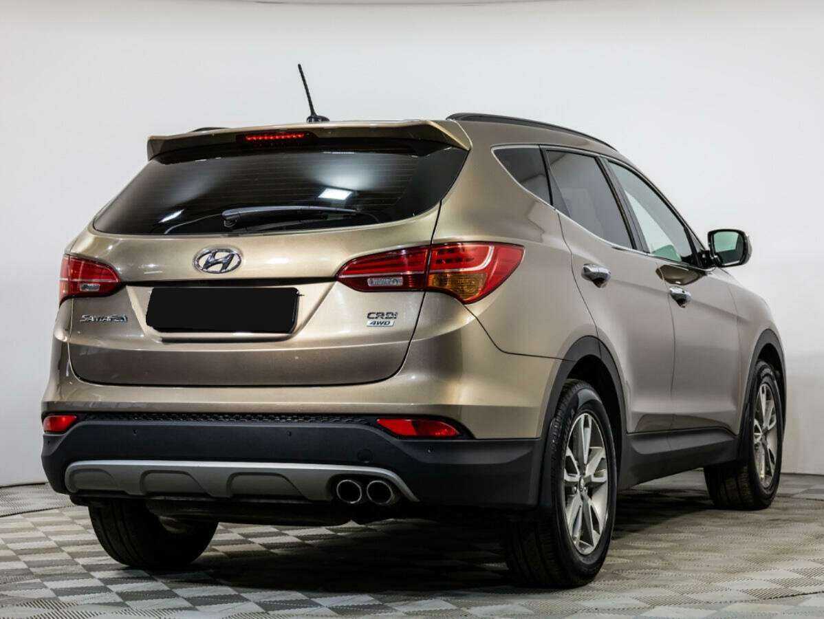 Hyundai Santa Fe б/у, 2013, Автоматическая. Фото: #3