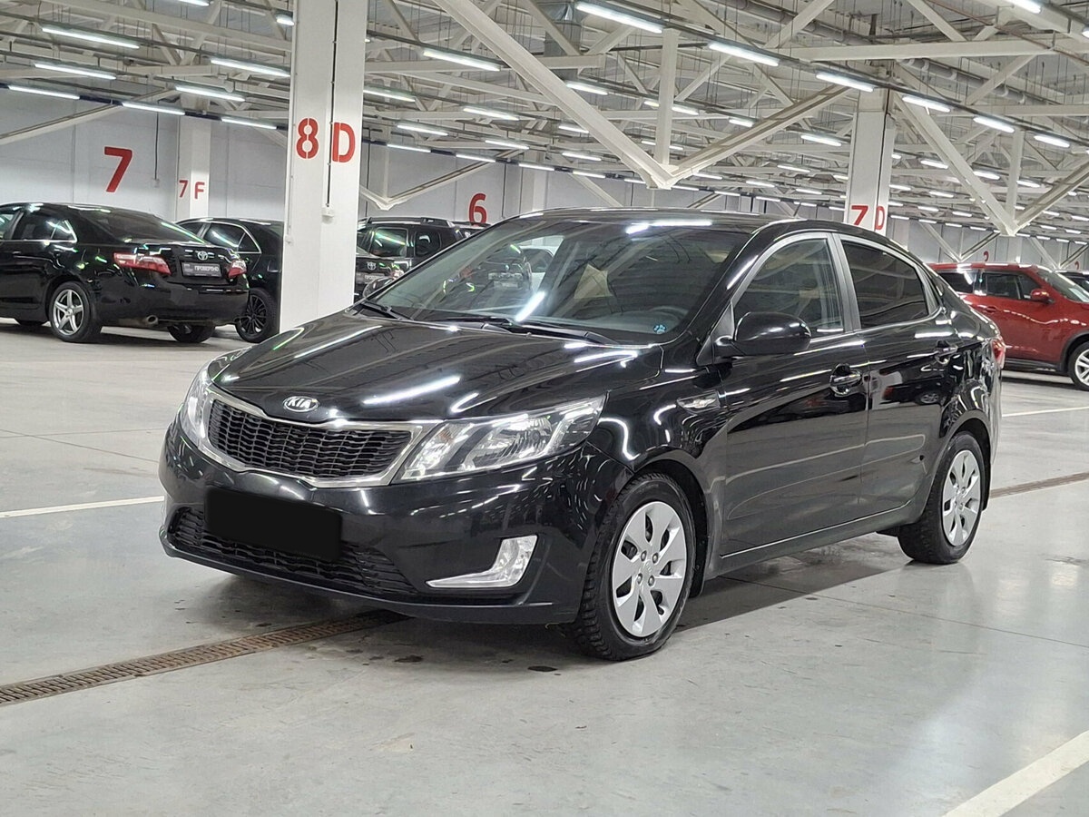Kia Rio б/у, 2014, Автоматическая. Посмотреть фото