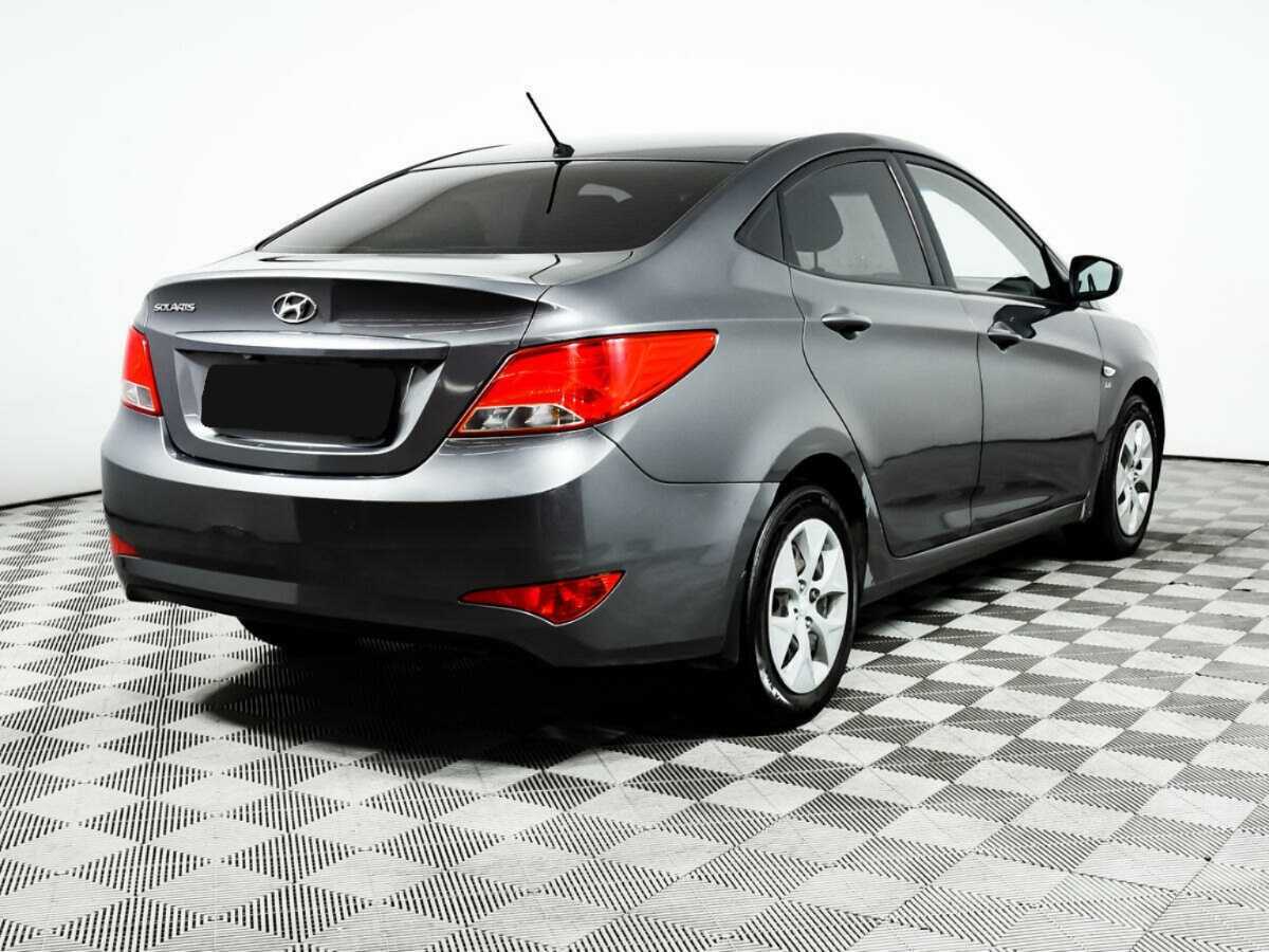 Hyundai Solaris б/у, 2016, Механическая. Фото: #4