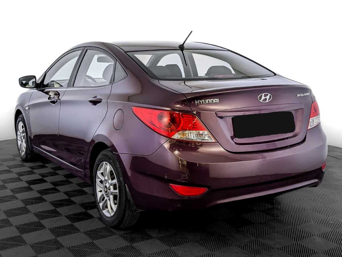 Hyundai Solaris б/у, 2012, Автоматическая. Фото: #6