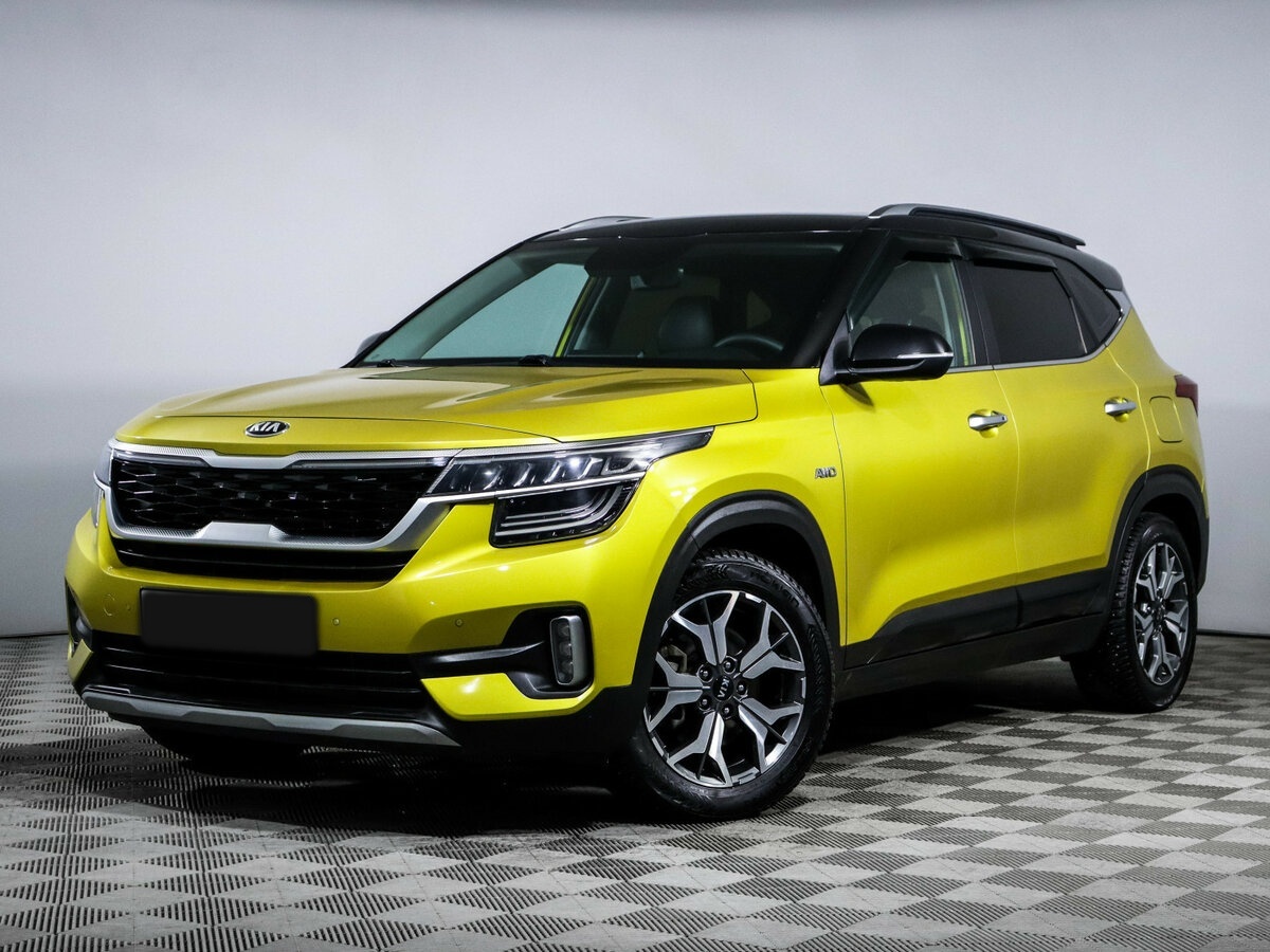 Kia Seltos б/у, 2021, Вариатор. Посмотреть фото