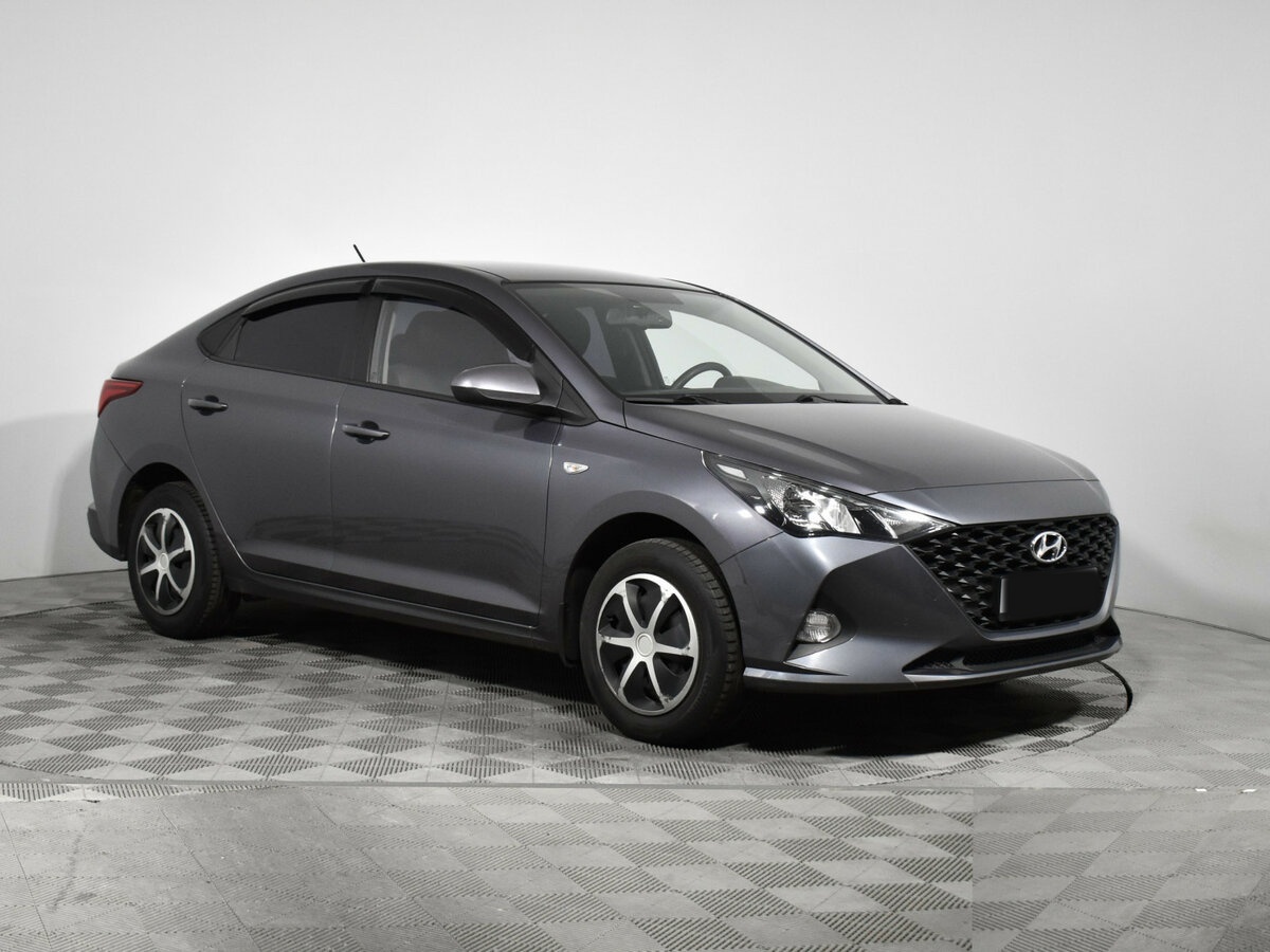 Hyundai Solaris б/у, 2021, Механическая. Фото: #2