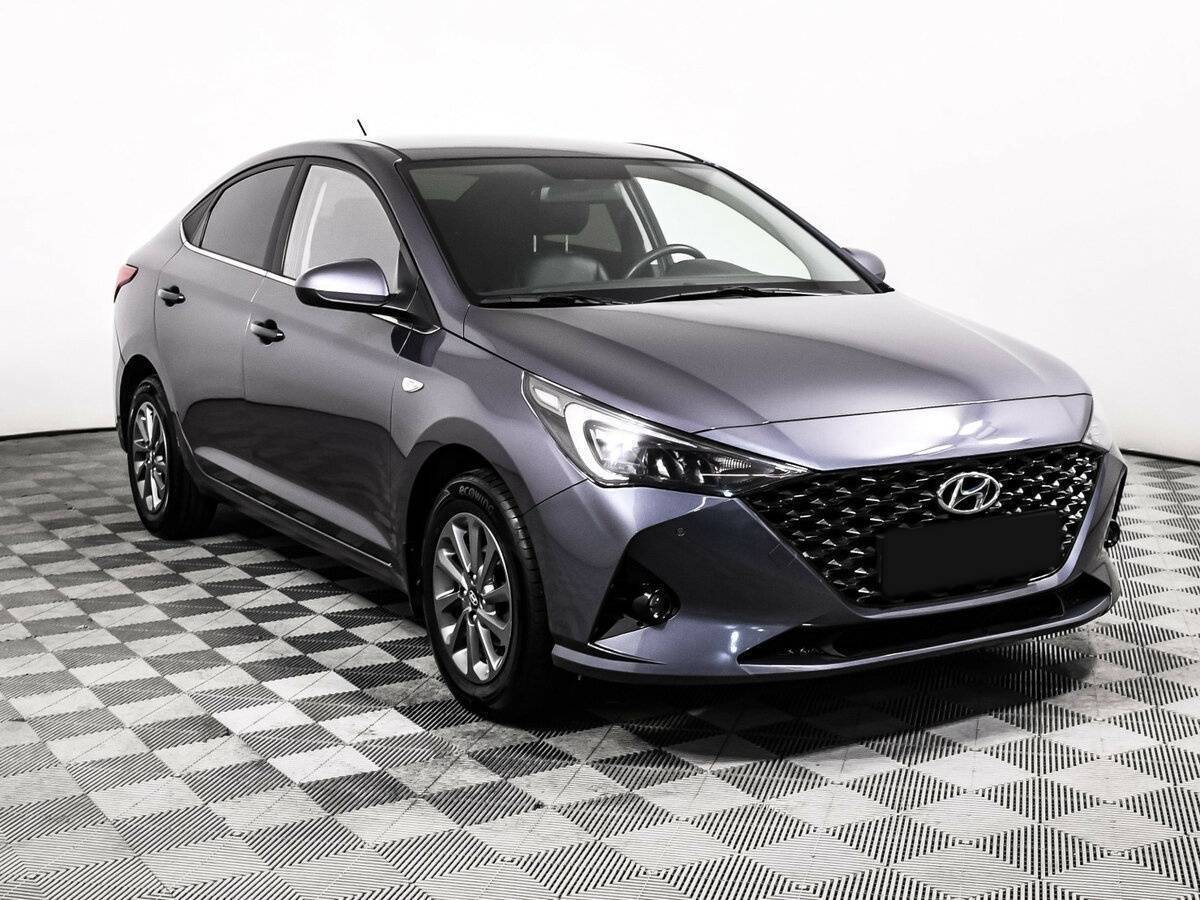 Hyundai Solaris б/у, 2021, Автоматическая. Фото: #2