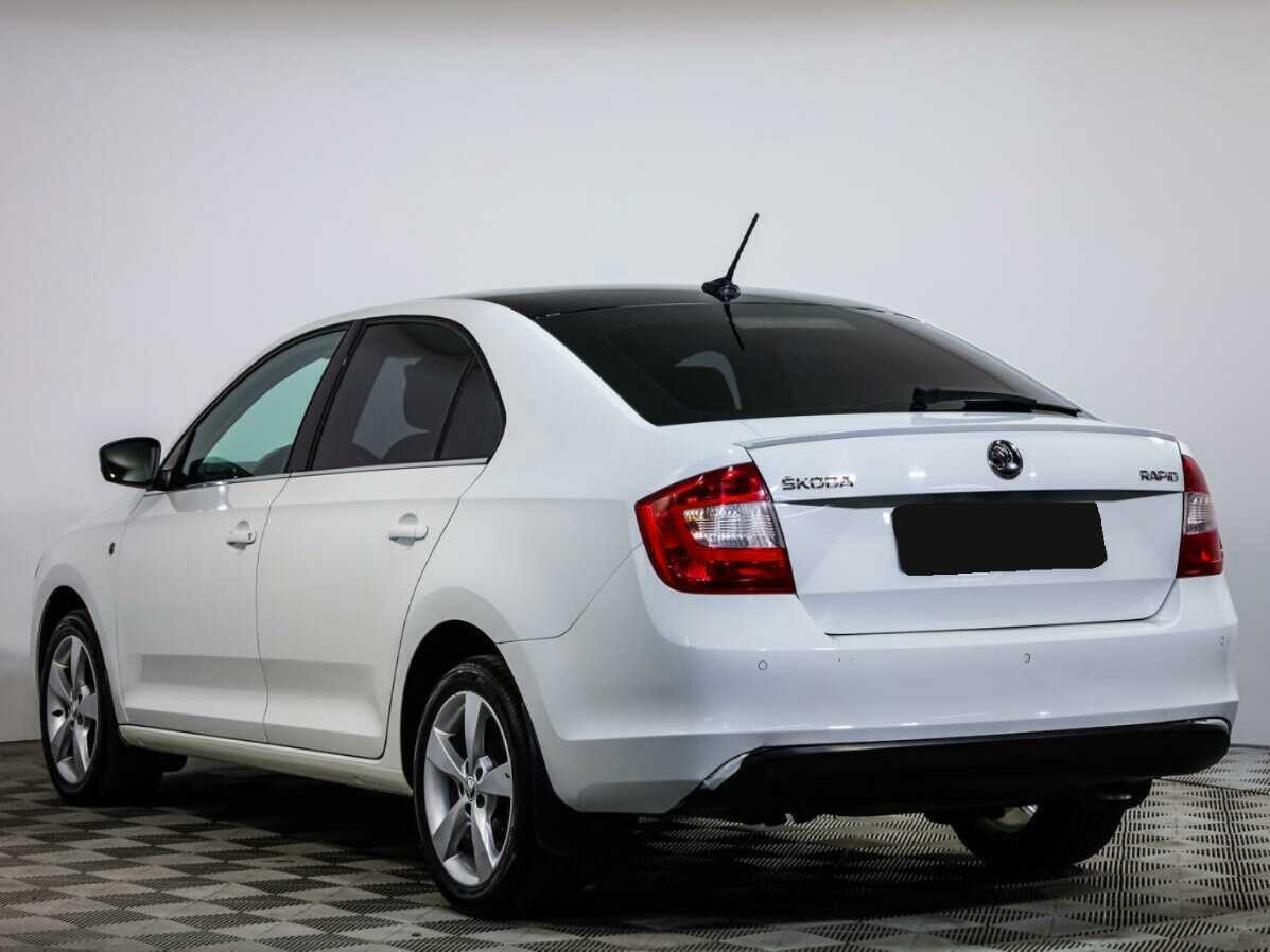 Skoda Rapid б/у, 2017, Роботизированная. Фото: #5