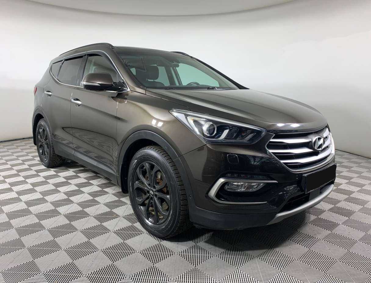 Hyundai Santa Fe б/у, 2017, Автоматическая. Фото: #2