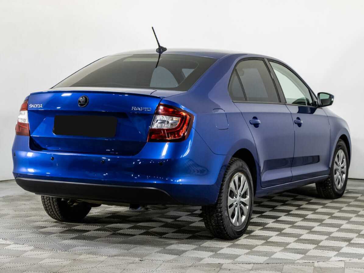 Skoda Rapid б/у, 2017, Роботизированная. Фото: #4