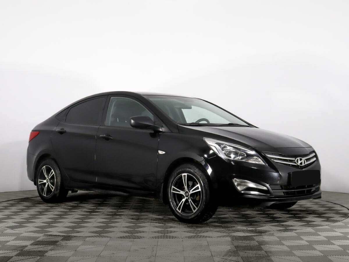 Hyundai Solaris б/у, 2014, Механическая. Фото: #2