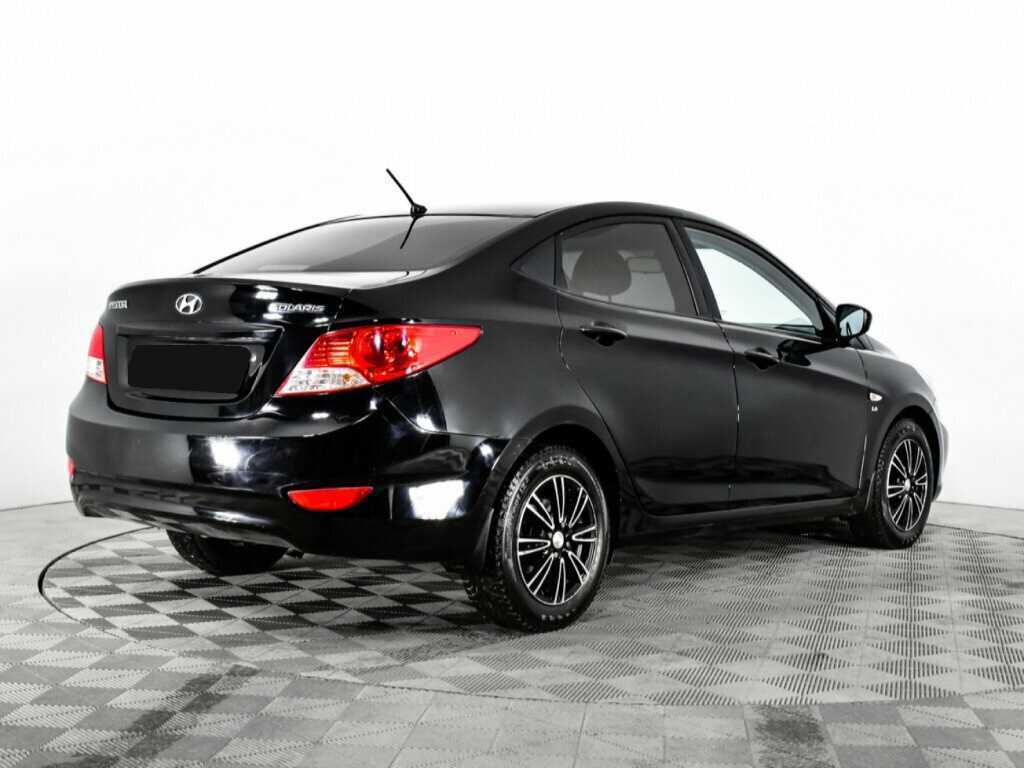 Hyundai Solaris б/у, 2012, Автоматическая. Фото: #4