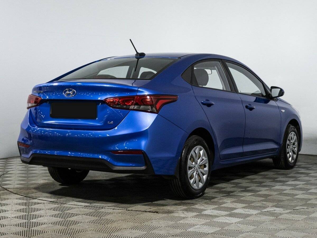 Hyundai Solaris б/у, 2019, Механическая. Фото: #4