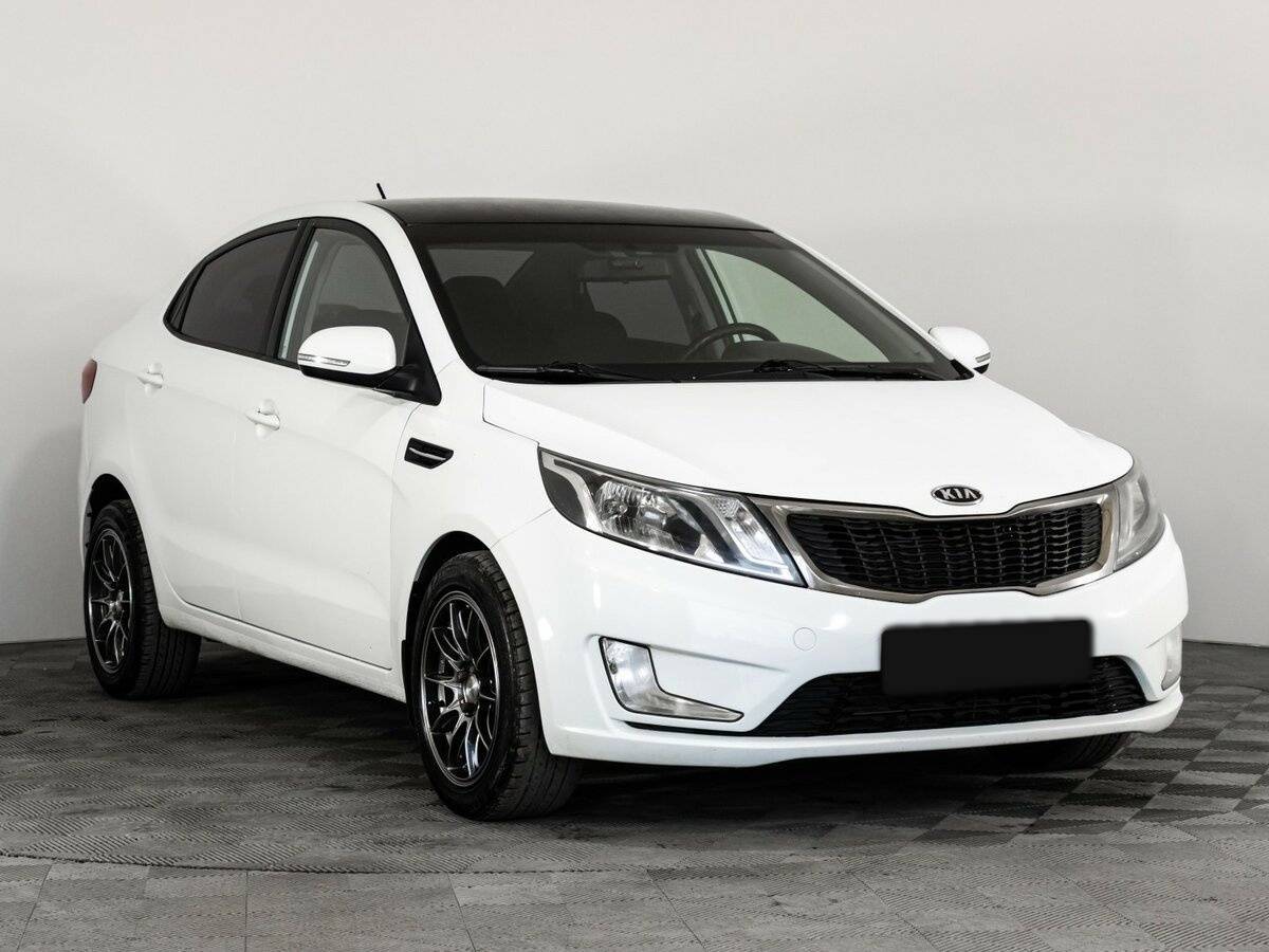 Kia Rio б/у, 2012, Автоматическая. Фото: #2