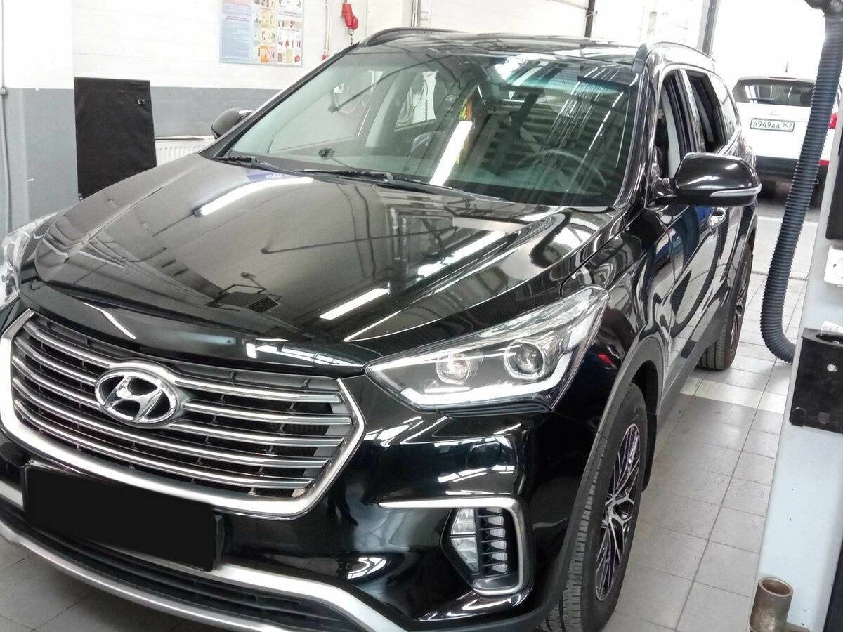 Hyundai Santa Fe б/у, 2018, Автоматическая. Фото: #0