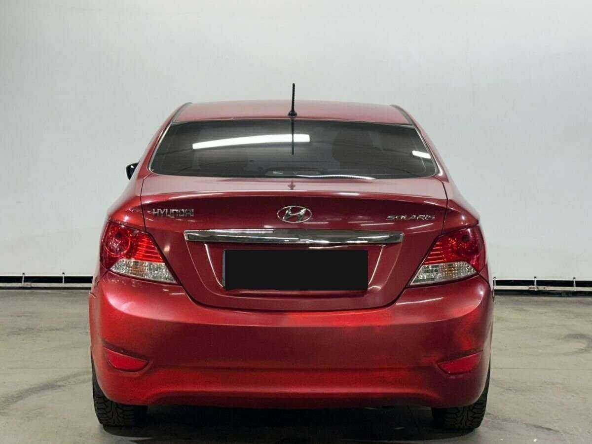 Hyundai Solaris б/у, 2013, Механическая. Фото: #5