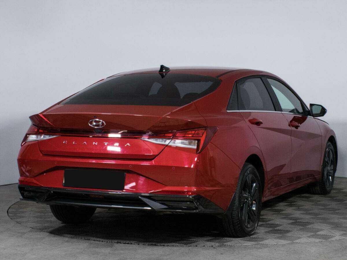 Hyundai Elantra б/у, 2021, Автоматическая. Фото: #4