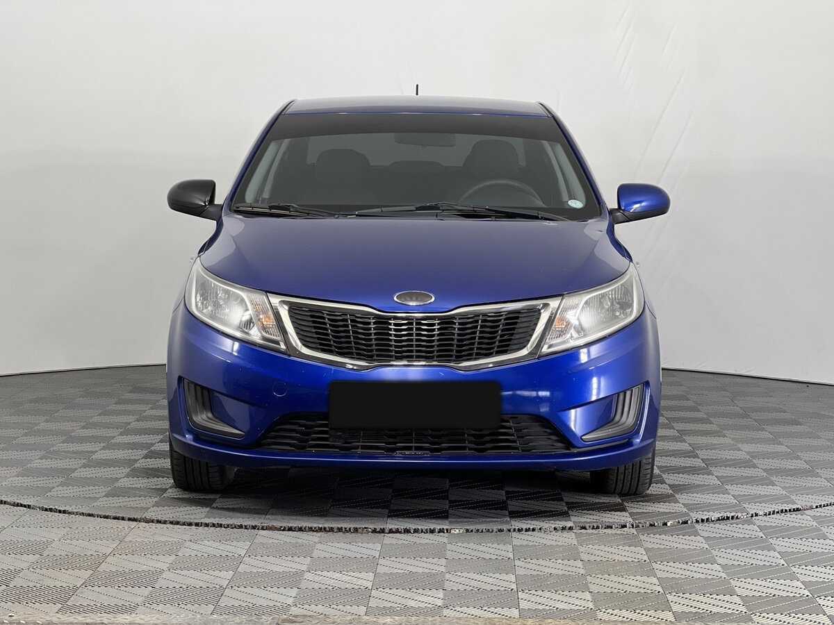 Kia Rio б/у, 2013, Механическая. Фото: #1