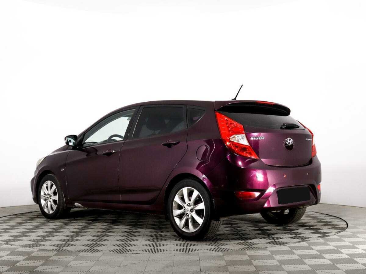 Hyundai Solaris б/у, 2013, Механическая. Фото: #6