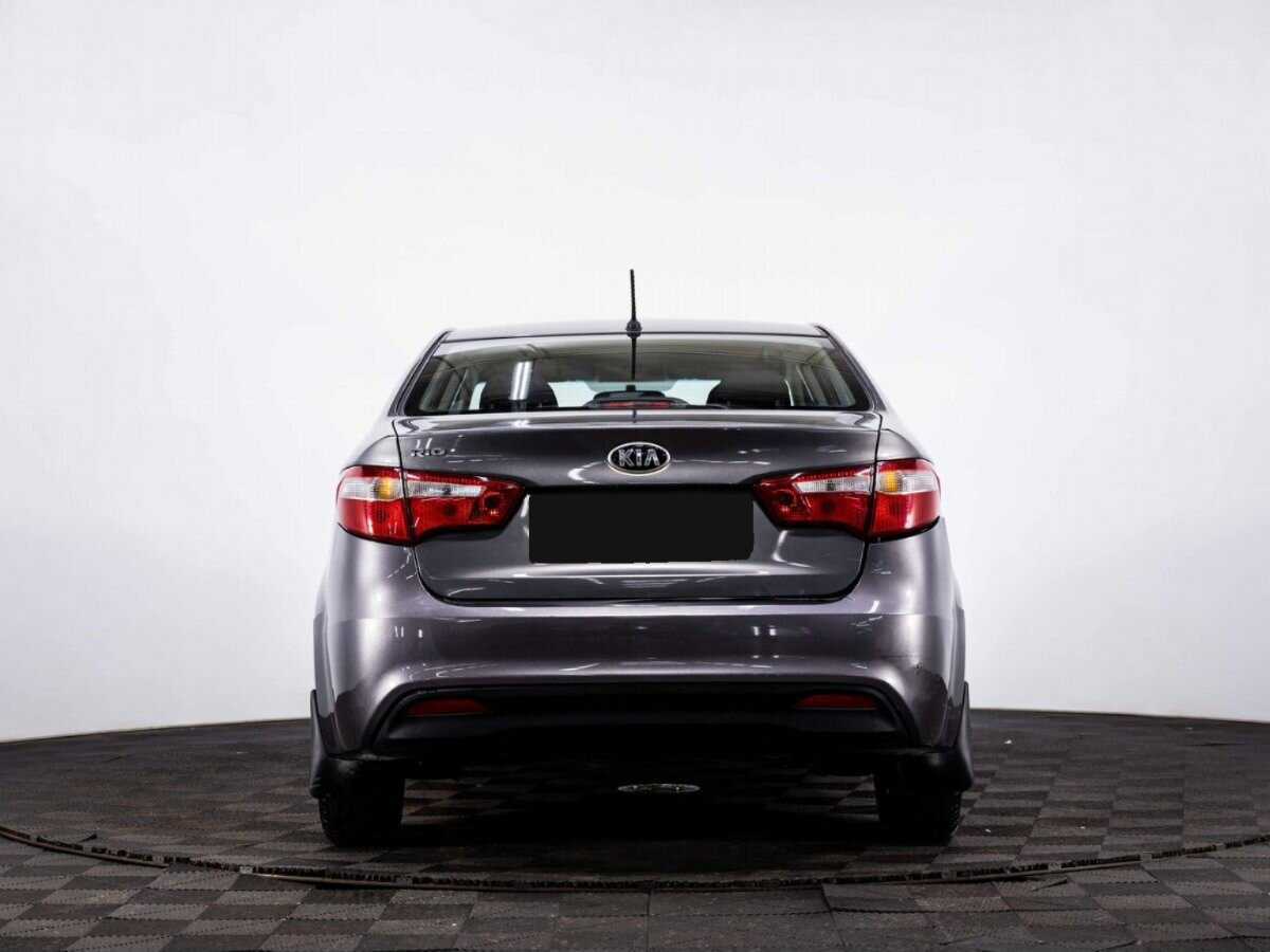 Kia Rio б/у, 2014, Автоматическая. Фото: #4