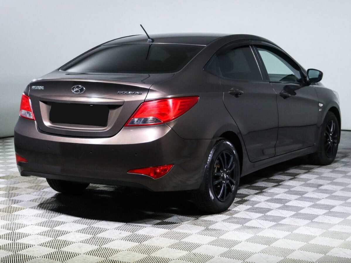 Hyundai Solaris б/у, 2014, Автоматическая. Фото: #3