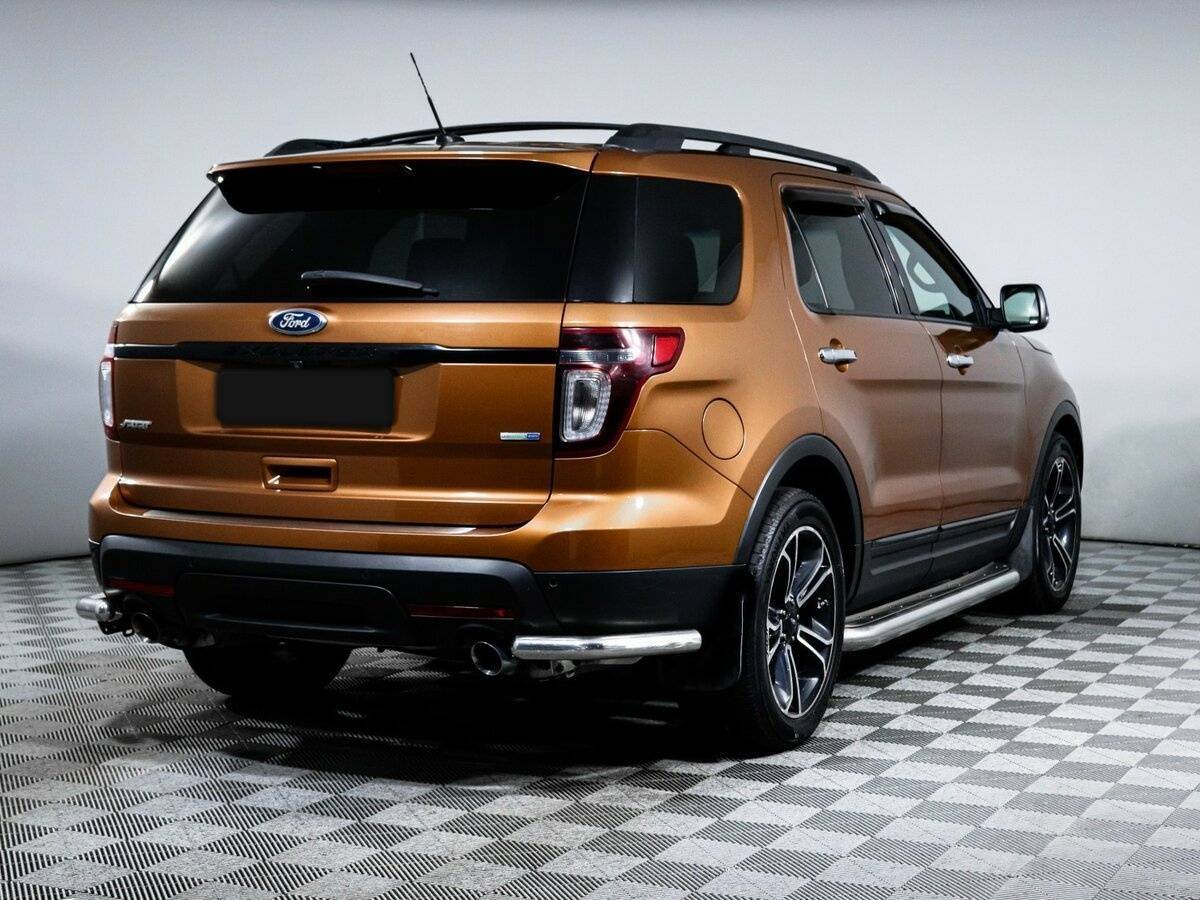 Ford Explorer б/у, 2013, Автоматическая. Фото: #3