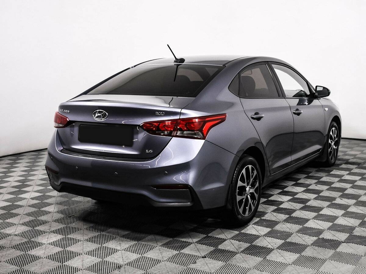 Hyundai Solaris б/у, 2018, Механическая. Фото: #4