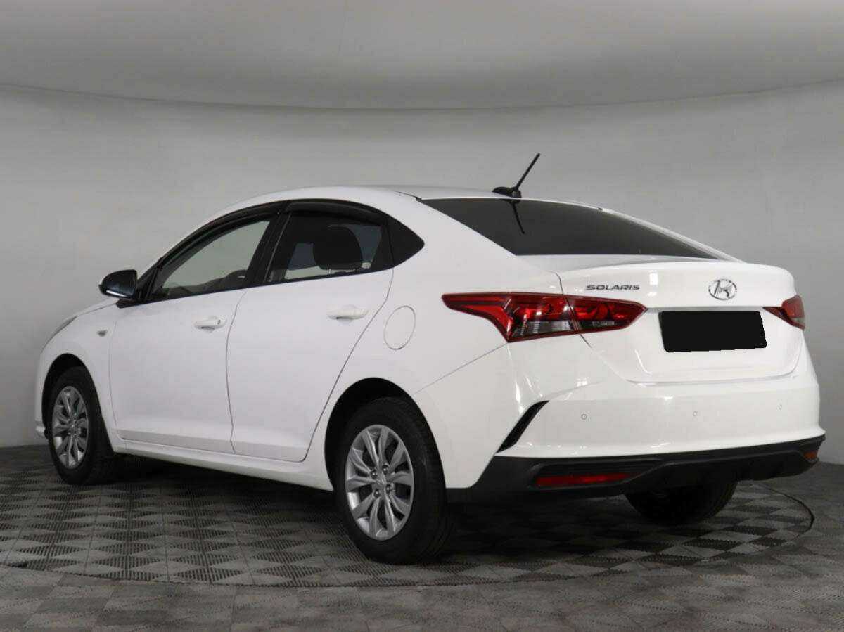 Hyundai Solaris б/у, 2021, Автоматическая. Фото: #6