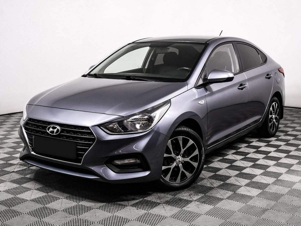 Hyundai Solaris б/у, 2018, Механическая. Посмотреть фото