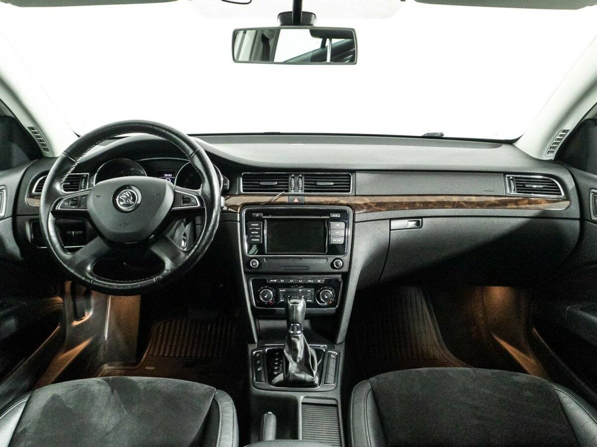 Skoda Superb б/у, 2013, Роботизированная. Фото: #12