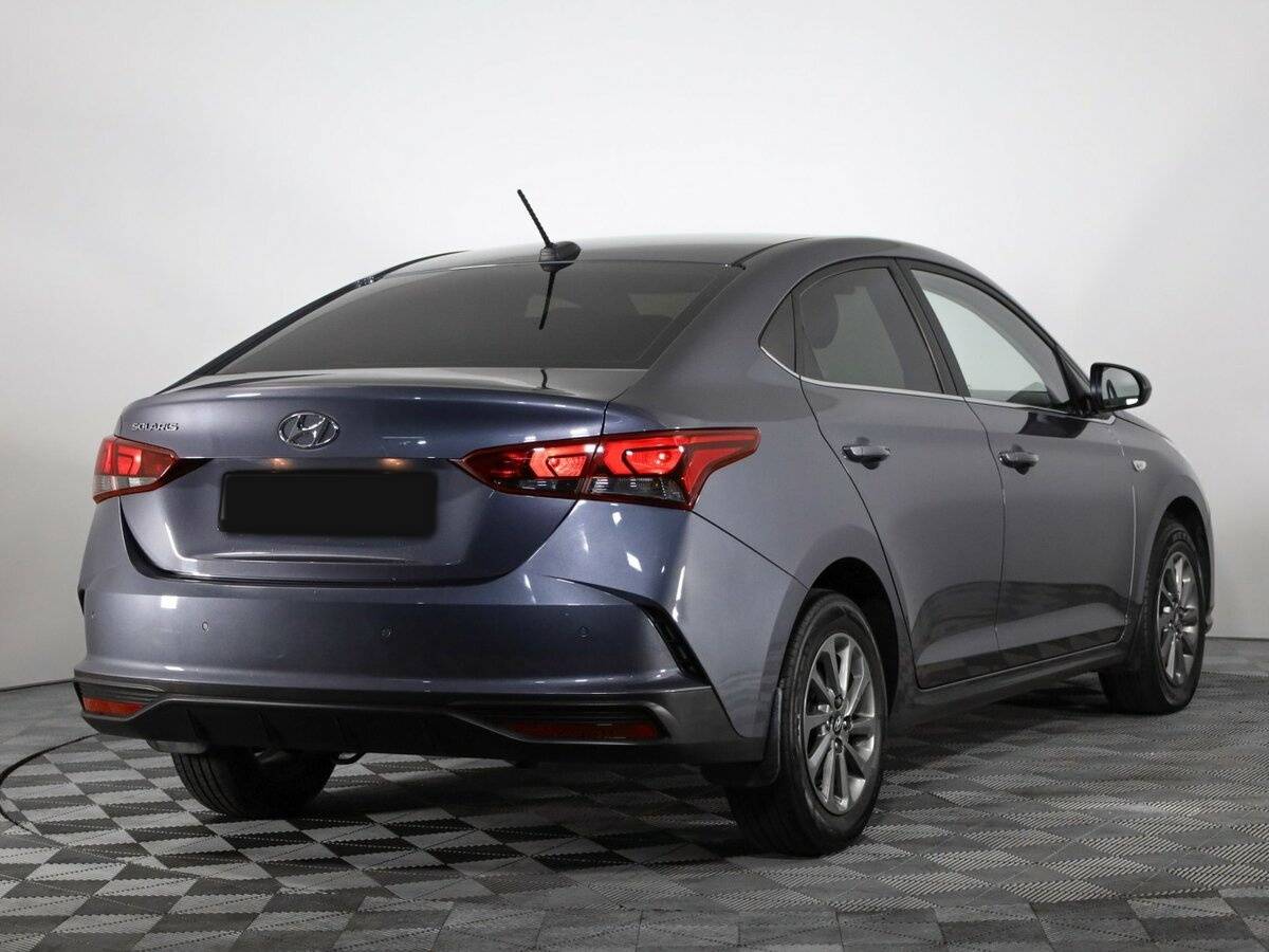 Hyundai Solaris б/у, 2021, Автоматическая. Фото: #4