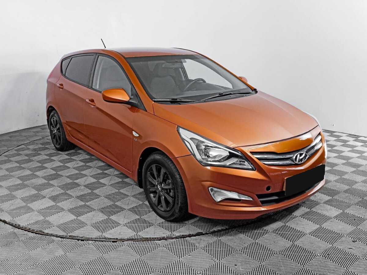 Hyundai Solaris б/у, 2014, Автоматическая. Фото: #2