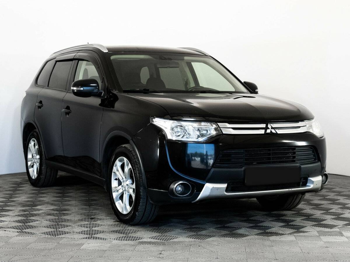 Mitsubishi Outlander б/у, 2014, Вариатор. Фото: #2