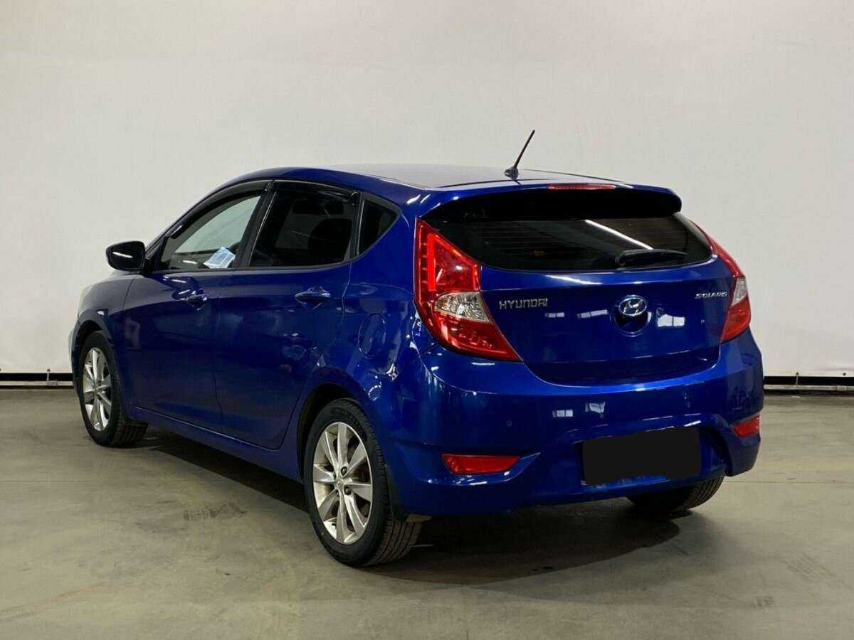 Hyundai Solaris б/у, 2012, Механическая. Фото: #6