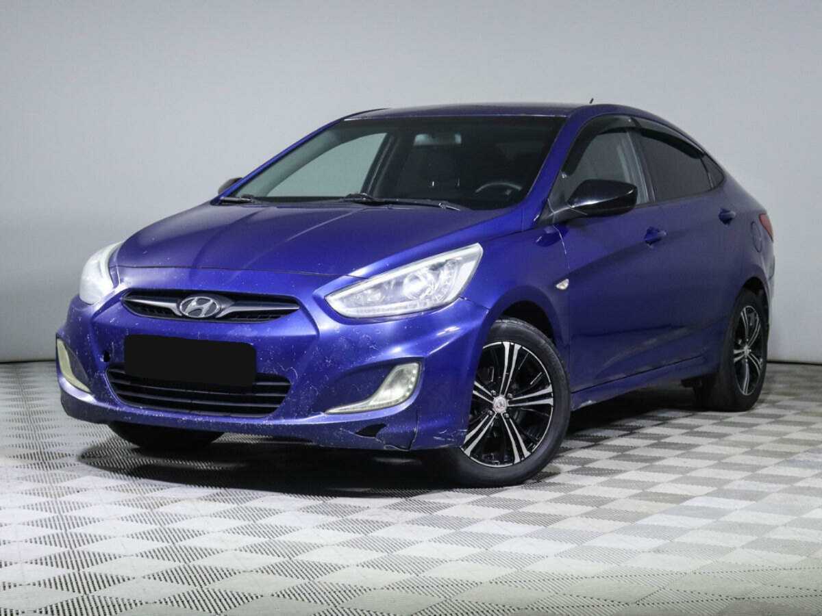 Hyundai Solaris б/у, 2013, Механическая. Фото: #0