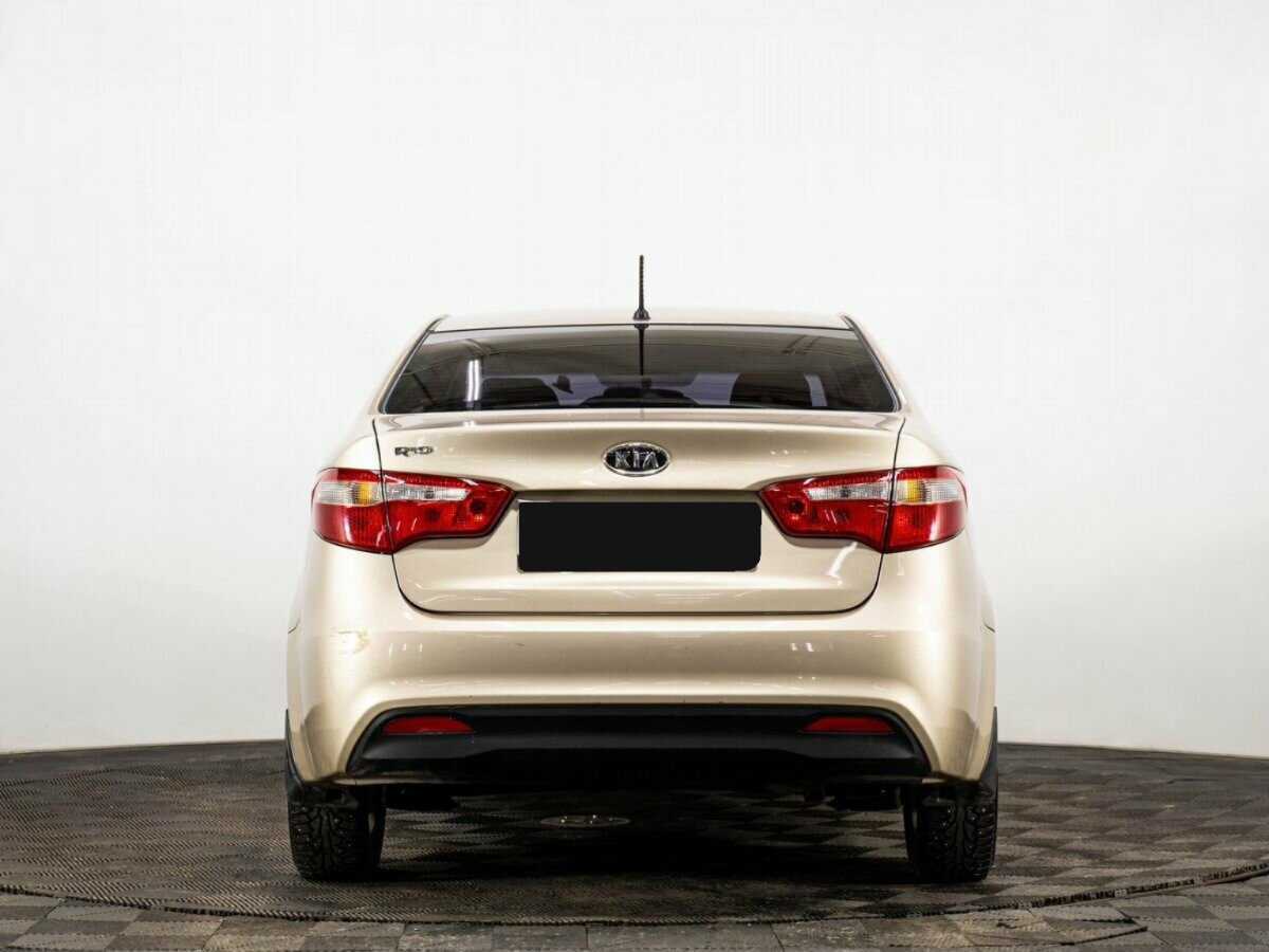 Kia Rio б/у, 2012, Автоматическая. Фото: #4
