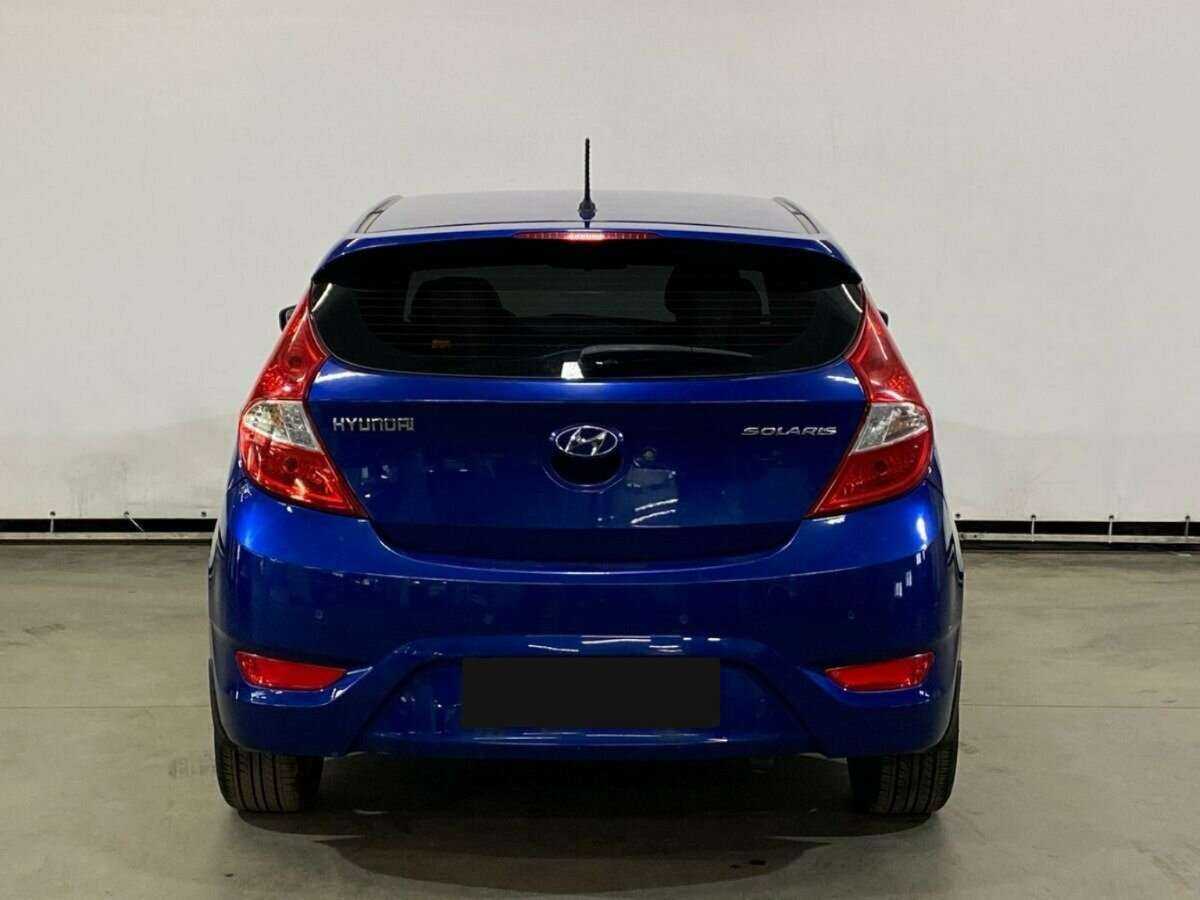 Hyundai Solaris б/у, 2012, Механическая. Фото: #5