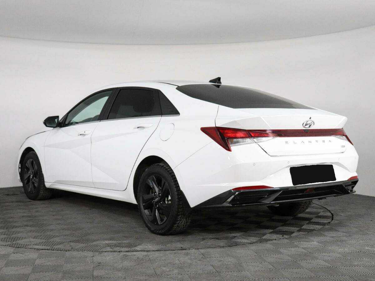 Hyundai Elantra б/у, 2021, Вариатор. Фото: #6