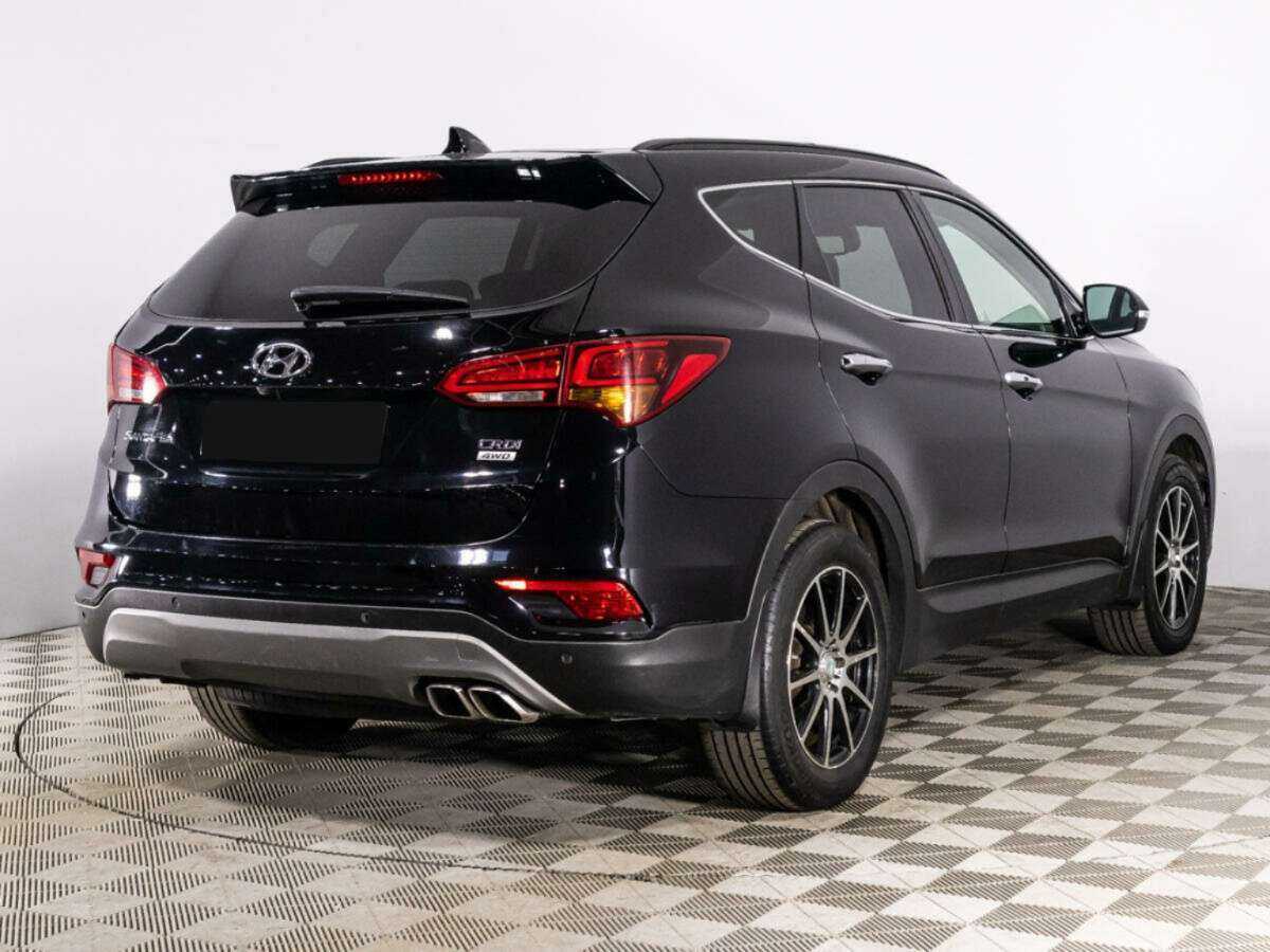 Hyundai Santa Fe б/у, 2017, Автоматическая. Фото: #4