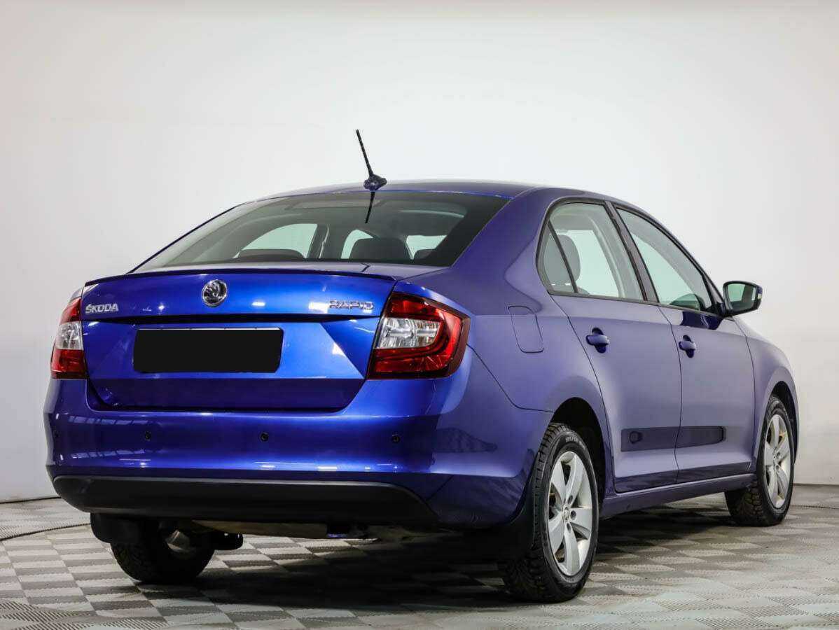 Шкода Рапид б/у, 2017, Роботизированная. Фото: #3