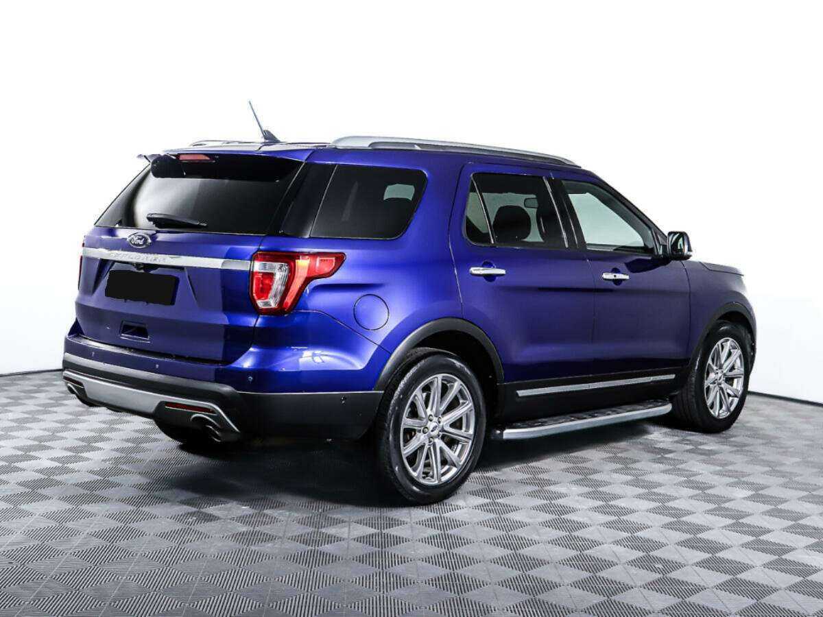 Ford Explorer б/у, 2017, Автоматическая. Фото: #3