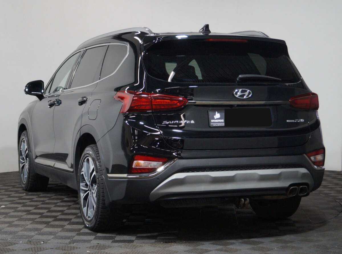 Hyundai Santa Fe б/у, 2020, Автоматическая. Фото: #3