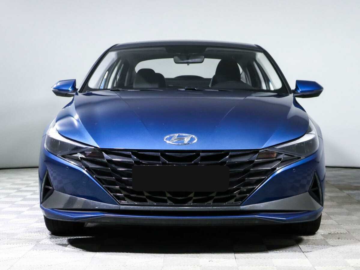 Hyundai Elantra б/у, 2022, Вариатор. Фото: #1
