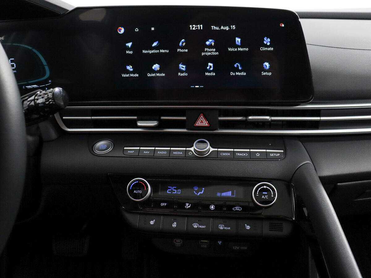 Hyundai Elantra б/у, 2024, Вариатор. Фото: #16