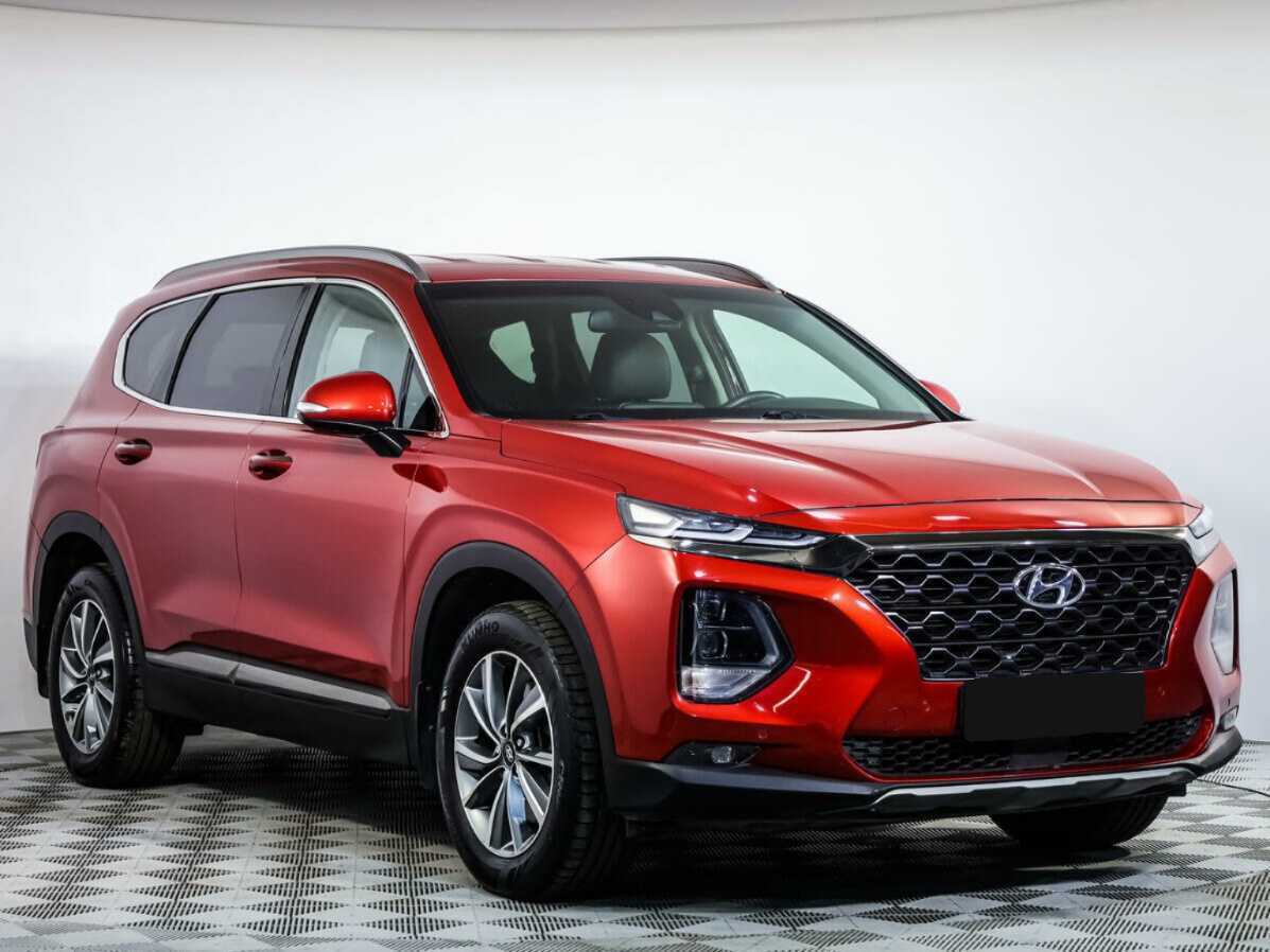 Hyundai Santa Fe б/у, 2019, Автоматическая. Фото: #1