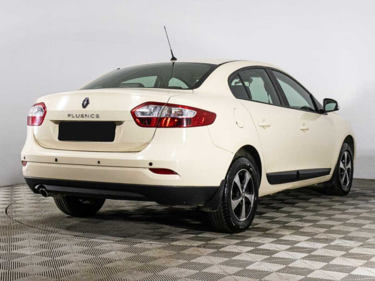 Renault Fluence б/у, 2013, Механическая. Фото: #4