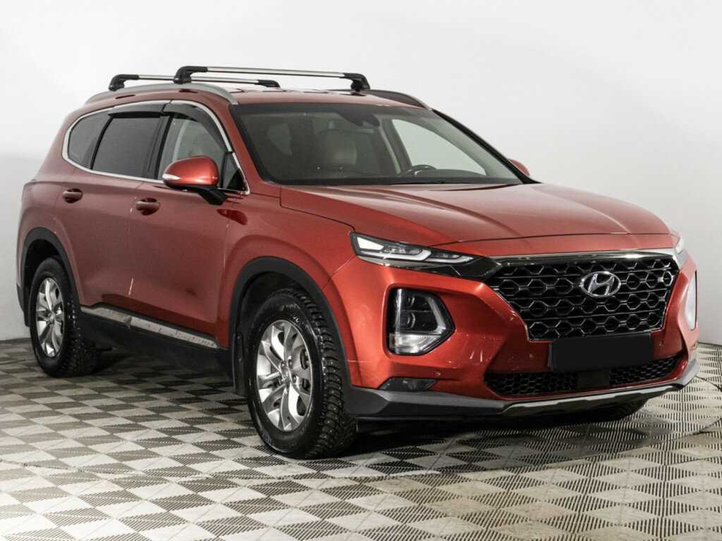 Hyundai Santa Fe б/у, 2019, Автоматическая. Фото: #2