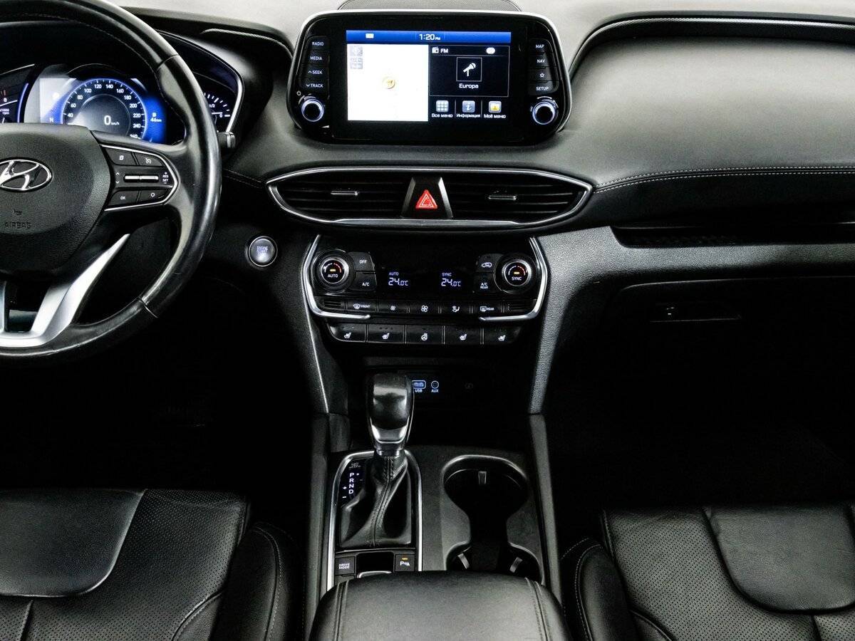Hyundai Santa Fe б/у, 2018, Автоматическая. Фото: #9